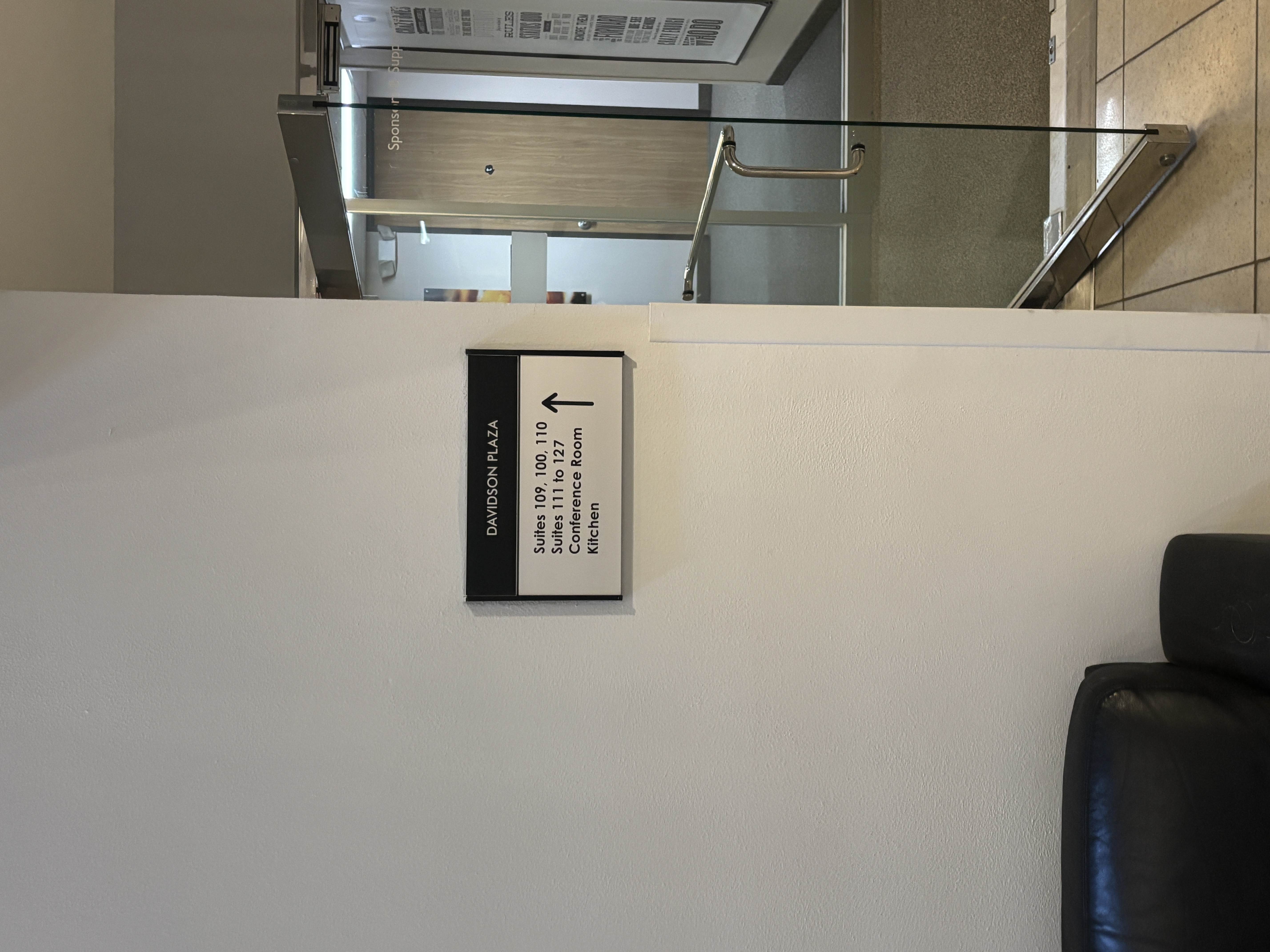 Interior Wayfinding custom signage